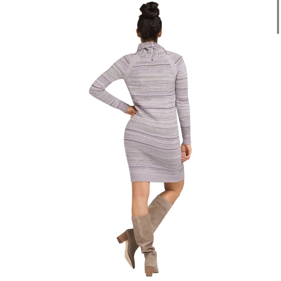 NWT PrAna Bisque Organic Cotton Wool Blend Dress - Picture 2 of 12